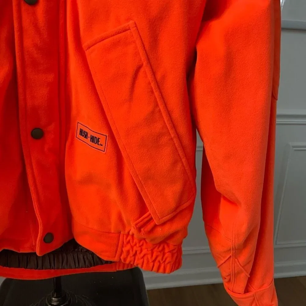 Gamehide Hush Hide Orange Waist Length Coat M